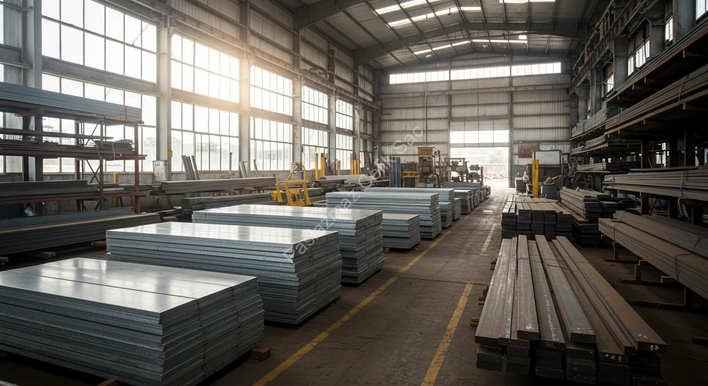 Galvaniz sac işleme ve büküm operasyonları